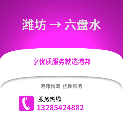 濰坊到六盤水物流專線_濰坊到六盤水貨運(yùn)專線公司